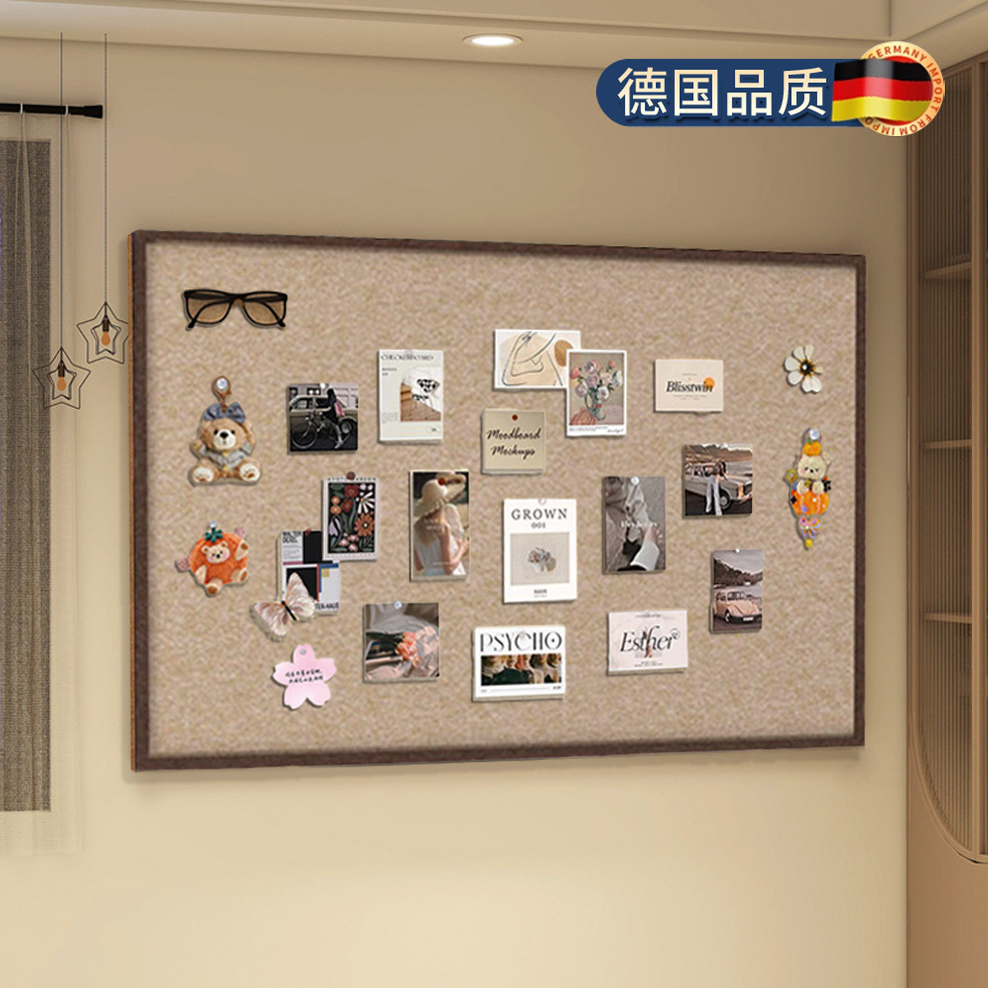毛毡墙贴照片墙背景板软木墙板高级感客厅房间卧室墙面装饰拍立得相片墙免打孔羊毛毡墙贴留言墙文化墙粘贴板,文具电教/文化用品/商务用品,软木板/照片板/毛毡板,淘宝优惠券,粉丝福利购,淘宝优惠卷