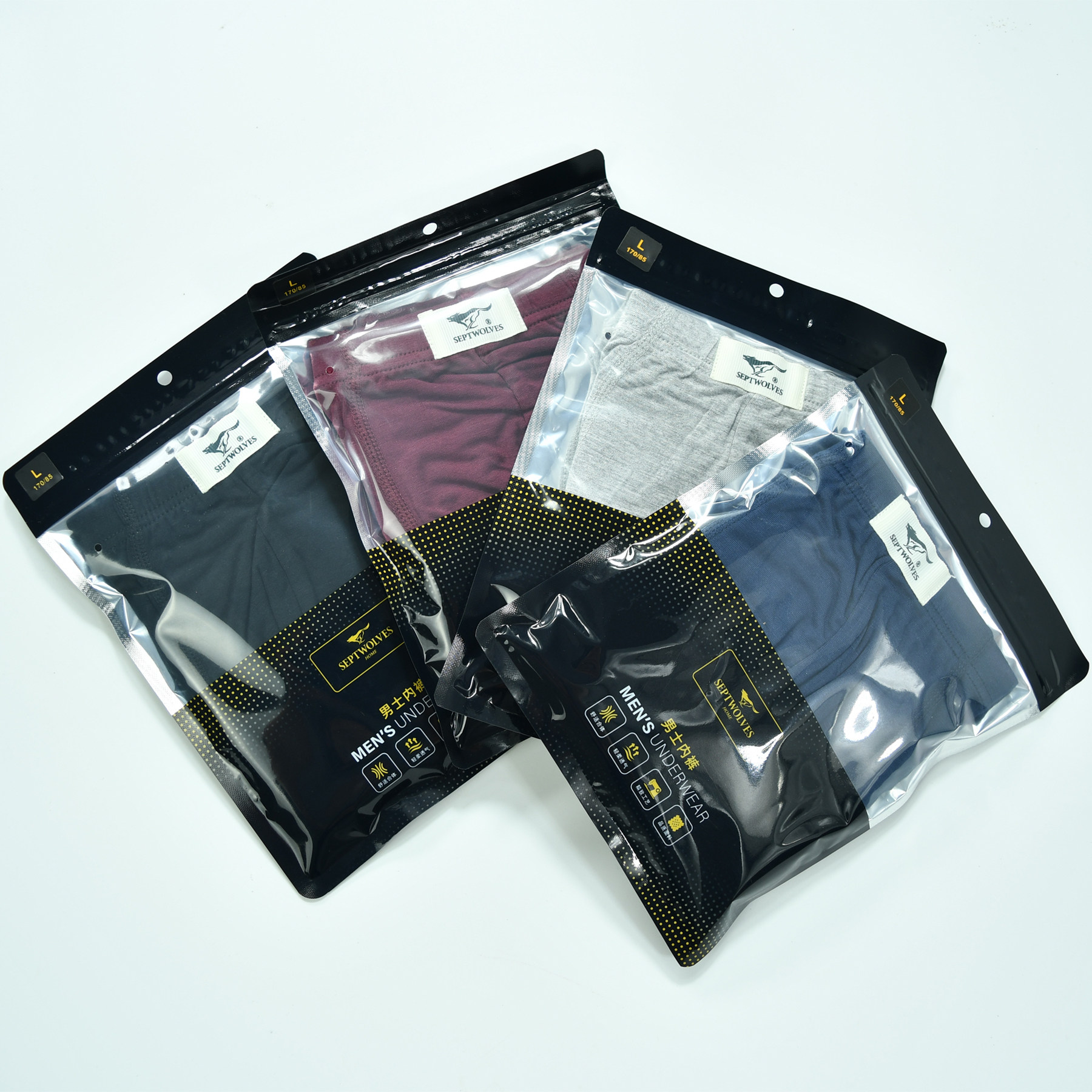 七匹狼内裤1条独立包装四季薄款