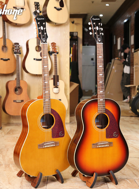 易普锋Epiphone印尼全单Masterbilt Texan电箱吉他