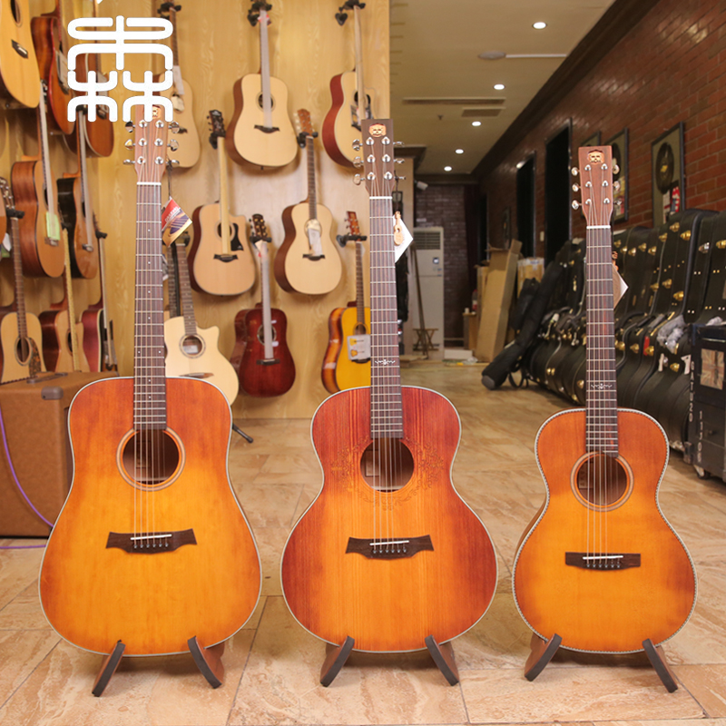 入门单板民谣儿童旅行吉他