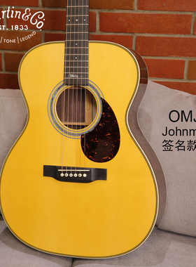 美产马丁Martin OMJM John Mayer签名款电箱 40寸全单民谣吉他