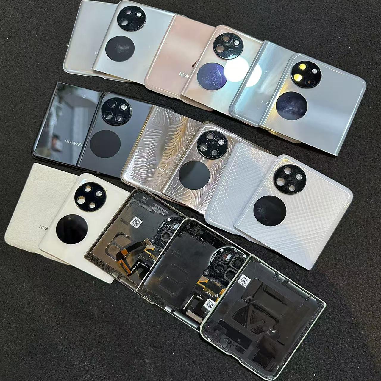 二手拆机后盖P50pocket p50折叠手机外壳手机屏幕总成 宝盒电池盖