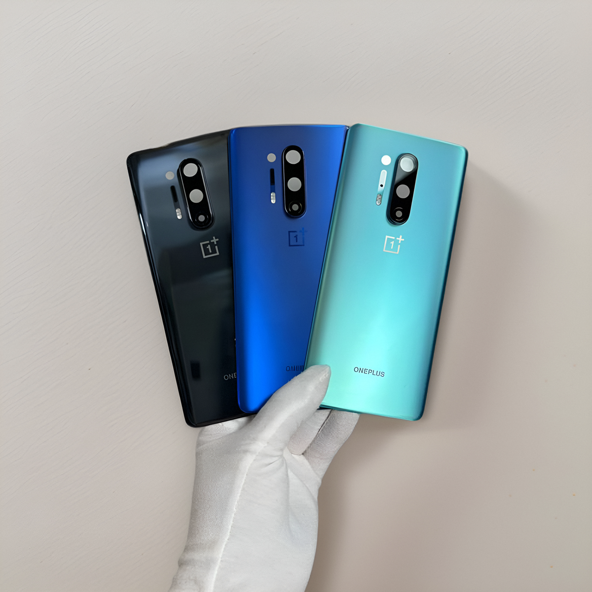 二手拆机外壳 一加8pro原装玻璃后盖 onePlus8后壳 1+8t电池盖
