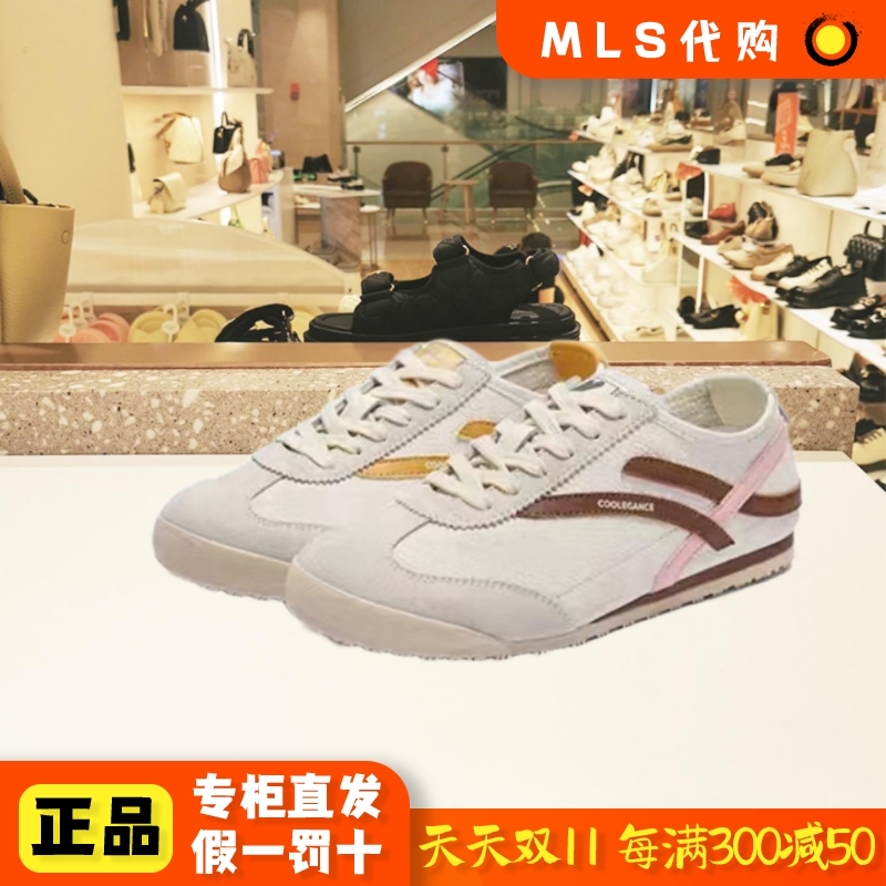 BELLE百丽2025年夏季厚底小白鞋