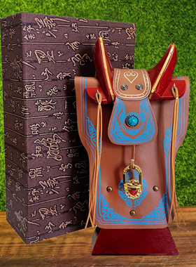 蒙古族特色马鞍摆件民族元素装饰品手工艺品摆设伴手礼纪念品礼品