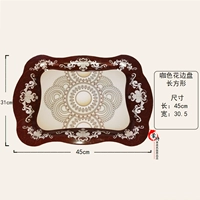 Прямоугольный кружевный цвет