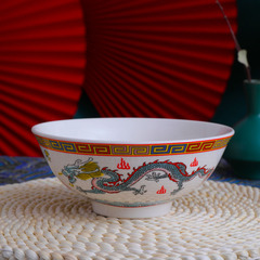 蒙古元素大口径大面碗民族特色饺子碗奶茶碗蒙餐餐具陶瓷碗新款