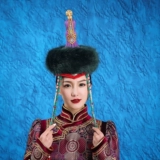 Монгольская женская шляпа династия династия Юань