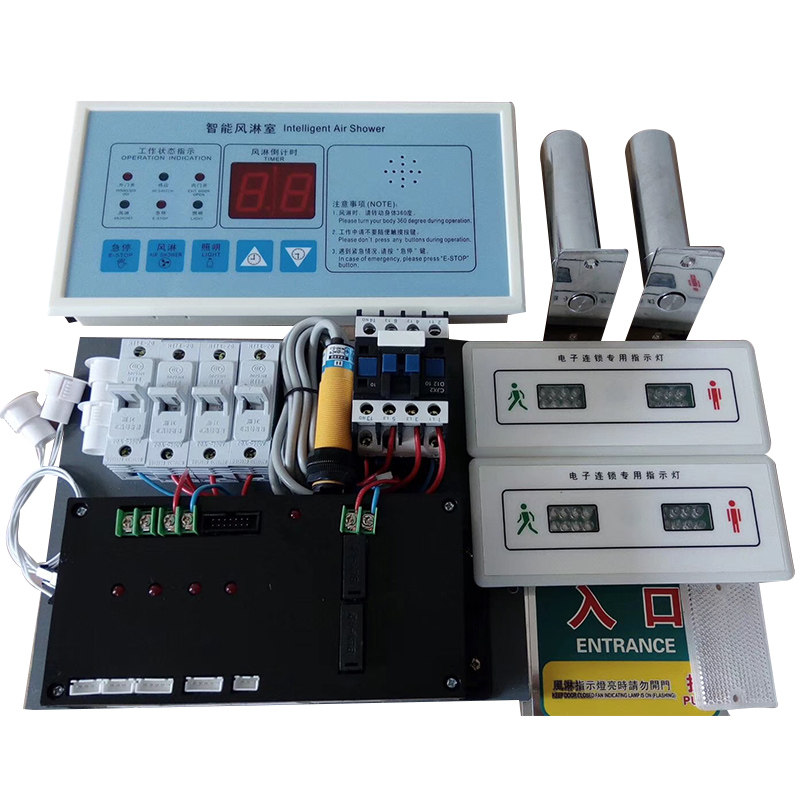 缓冲间互锁二门三门联锁洁净室净化车间气闸门互锁装置电子互锁门