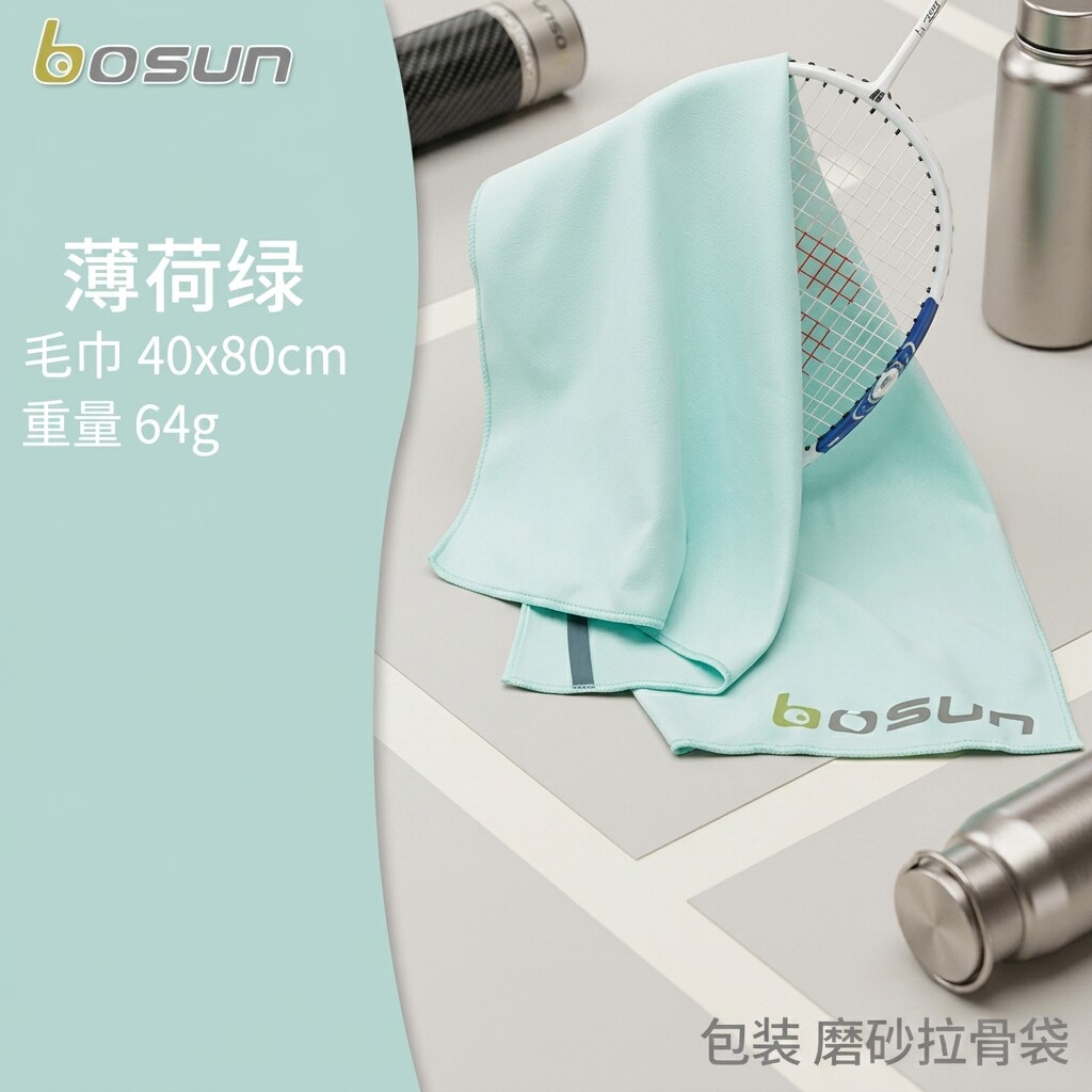 游泳速干浴巾沙滩巾健身瑜咖运动