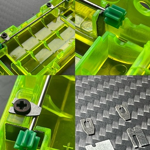 四驱车 奥迪18030底盘高精度传动支架 压轴钢片