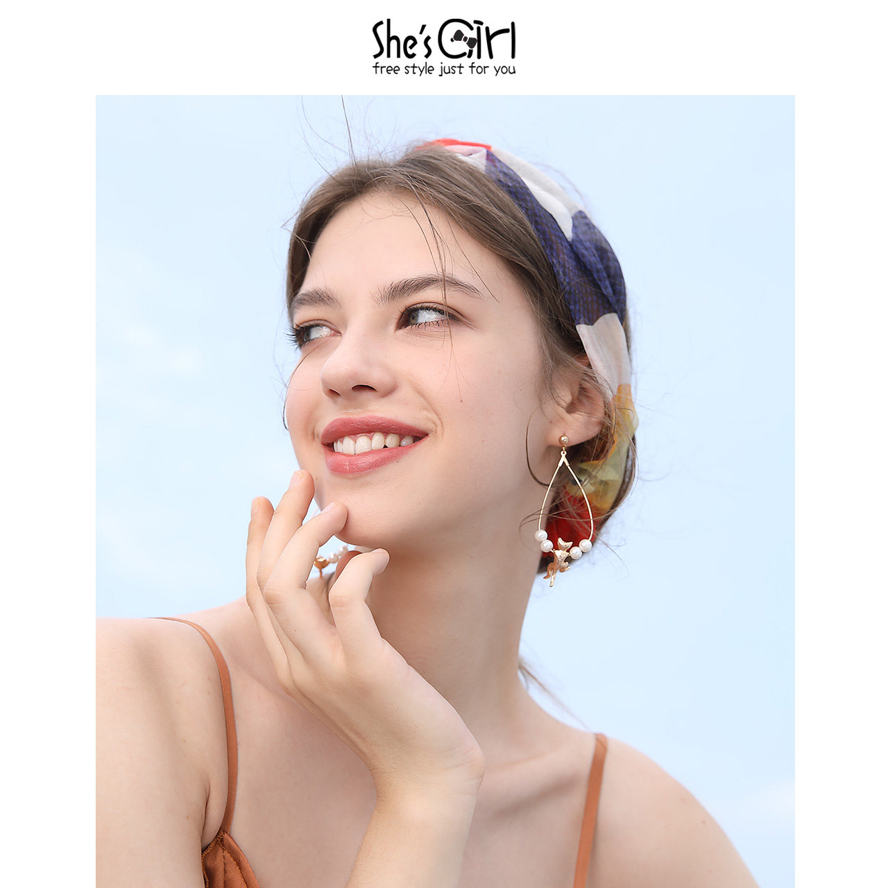 shesgirl茜子发带韩国风森女系桑蚕丝褶皱甜美蝴蝶结发箍头饰