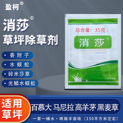 台湾黑麦草防除水蜈蚣香附子