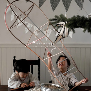 韩国INS儿童吸管积木魔法聪明棒可搭城堡火箭锻炼孩子空间相像力