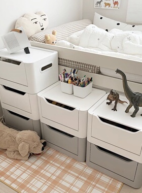 韩国banham正品代购家居ins网红收纳箱儿童玩具箱宝宝衣服整理箱