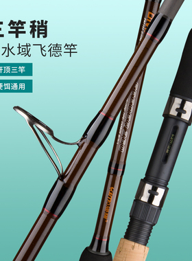 飞德竿飞德杆feeder欧式库钓鲤鱼竿3.6米并继矶钓竿插节竿路亚竿