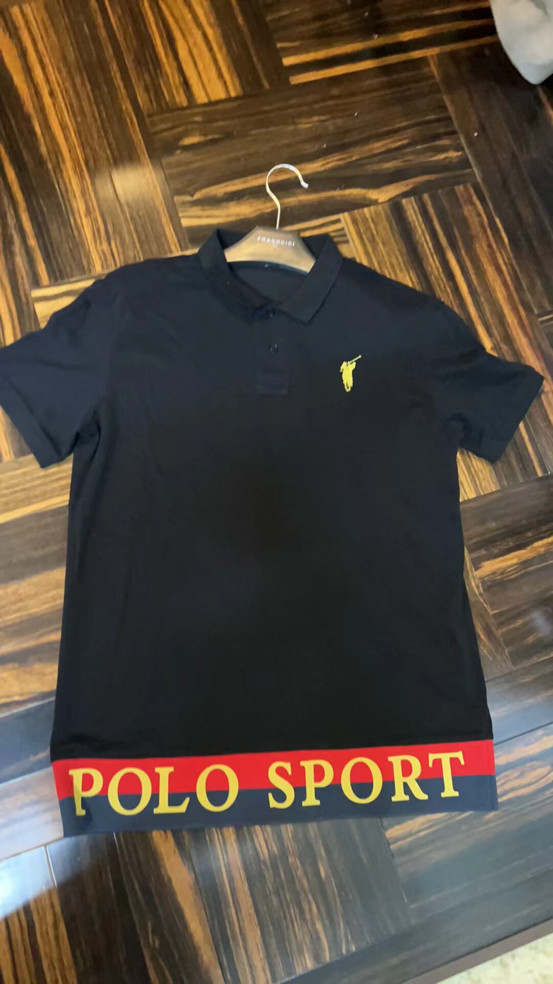 孤品特价亏本短袖t恤纯棉翻领宽松型刺绣大马标夏季男装polo衫