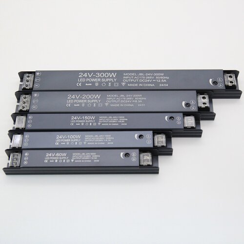 LED超窄长条开关电源220V转24V