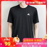 Adidas Adidas áo sơ mi nam tay ngắn 19 mùa hè mới thể thao và giải trí chạy áo khoác trùm đầu EH3822 - Áo phông thể thao