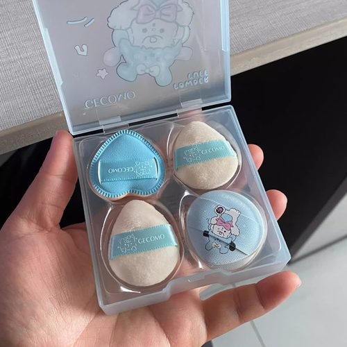 格蒙GECOMO萌趣云感拇指粉扑套盒