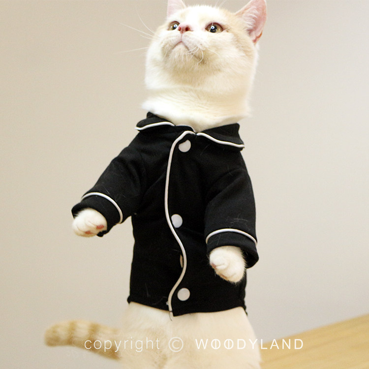 Woody|猫咪睡衣 宠物衣服 保暖睡衣网红可爱秋冬装小猫猫咪套装|msdalam kategori haiwan peliharaan/makanan haiwan dan bekalan, Haiwan pakaian dan aksesori, haiwan pakaian/baju hujan - dari Buy2taobao.com untuk memberikan perkhidmatan ejen Taobao profesional membeli