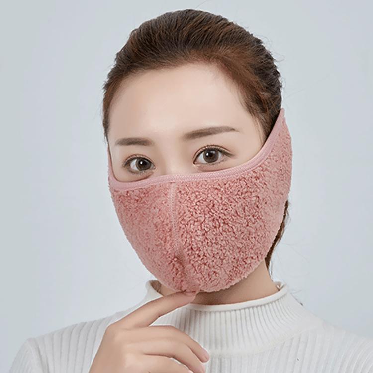 冬季保暖口罩耳套一体男女加厚