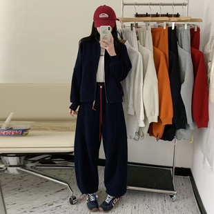 过年衣服休闲套装女运动服春季新款2026新款时尚洋气时髦两件套装