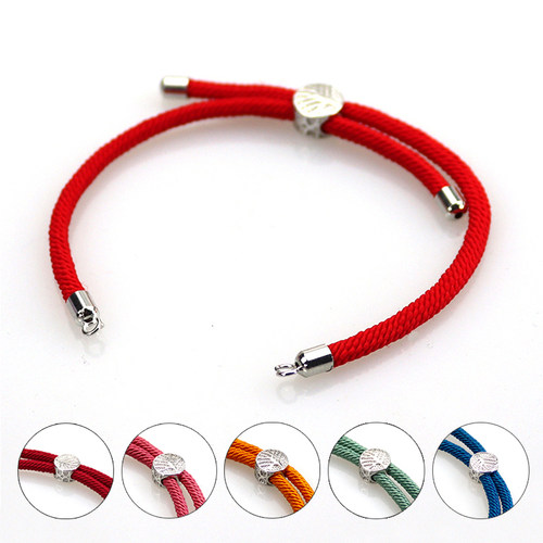 可调节推拉手链绳DIY半成品