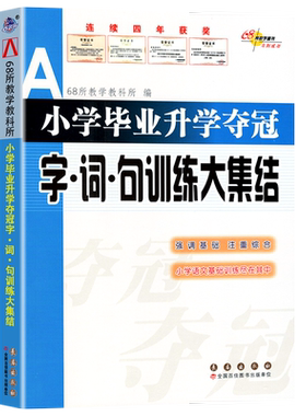 字词句训练大集结小升初