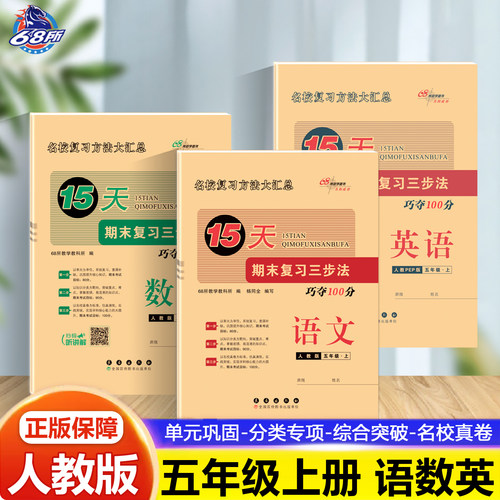 15天巧夺100分语文数学