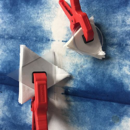 手工扎染diy工具几何亚克力夹板