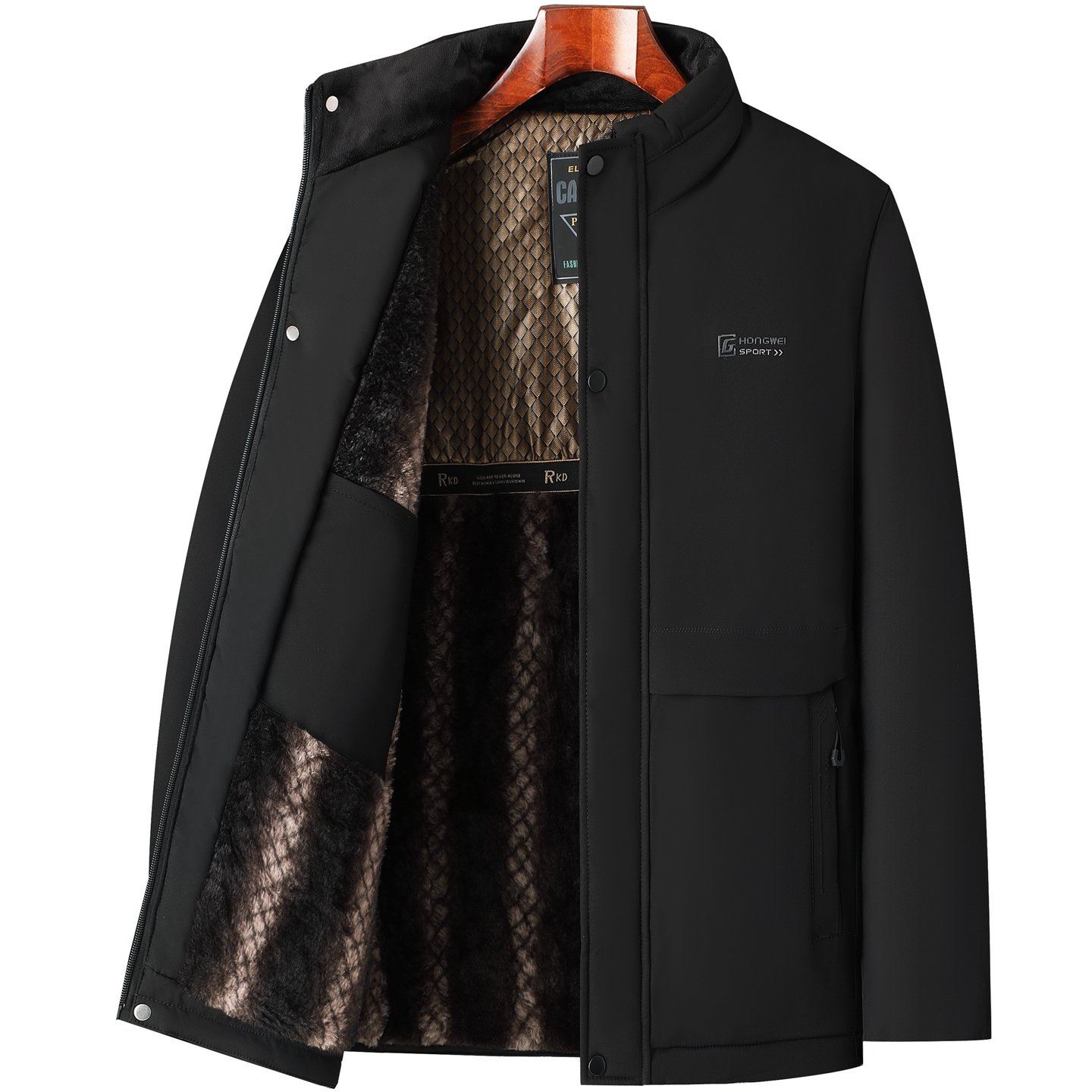 【加绒加厚】保暖棉衣中老年人