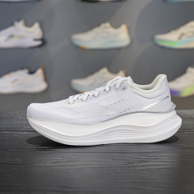 李宁越影5 PRO跑鞋男2025新品反光轻量高回弹缓震保护跑鞋ARHV013