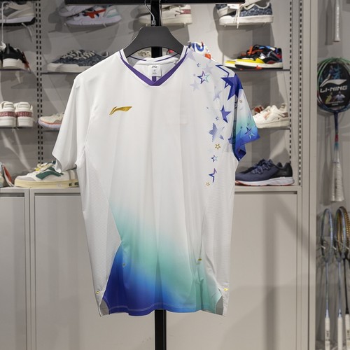 李宁短袖男女通用速干比赛上衣