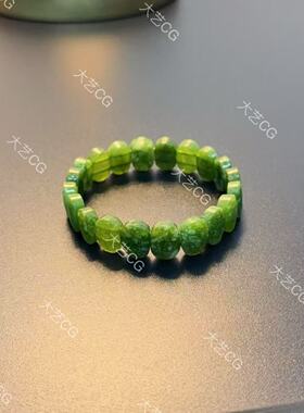 手串绿色新中式弹力手牌BRGlc 0278
