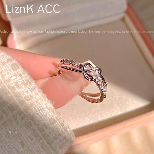 liznk女铜日韩戒指小众时尚