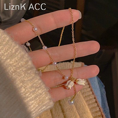 liznk合金钛钢女小众时尚