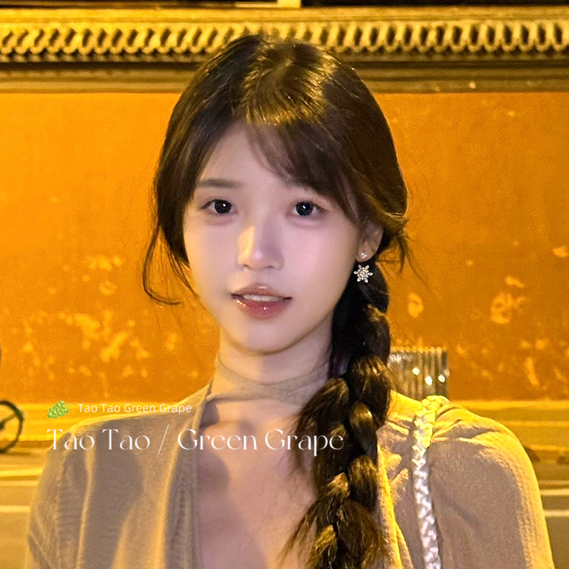 秋冬后挂式闪锆雪花珍珠耳钉女高级感小众气质耳环独特圣诞节耳饰