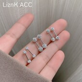 钛钢小巧精致钻球养耳洞耳骨钉2022年新款 潮设计高级感轻奢耳环女