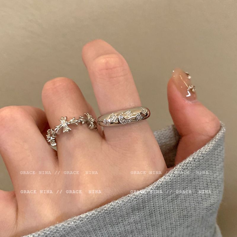 锆石圈圈耳环女2025新款爆款高级感轻奢小众气质素圈耳饰耳圈耳扣