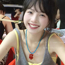 小红花编绳项链女夏天彩色百搭锁骨链多巴胺颈链 韩系ins博主同款