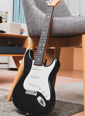 电吉他cos道具成人仿真假吉他可弹奏红色礼品歌手装扮乐器大模型