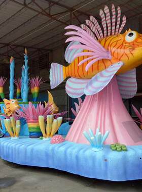 -米以上四轮巡游花车彩车节日庆典彩车巡游车影视婚庆花车