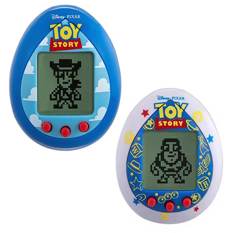 拓麻歌子迪士尼玩具总动员电子宠物机儿童巴斯光年迷你黑白游戏机
