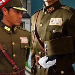 沙家浜演出服刁德一胡传魁智斗影视表演服