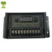 6路输出太阳能交通灯控制器12V24V移动式 红绿灯控制器应急施工用