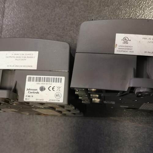 VMA1615 MS-VMA1617-1 MS-VMA1617-0 JOHNSON 控制器