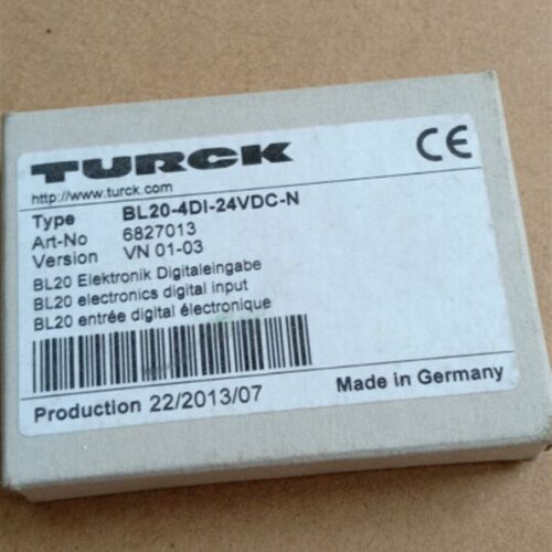 BL20-4DI-24VDC-N 6827013 全新图尔克TURCK模块现货