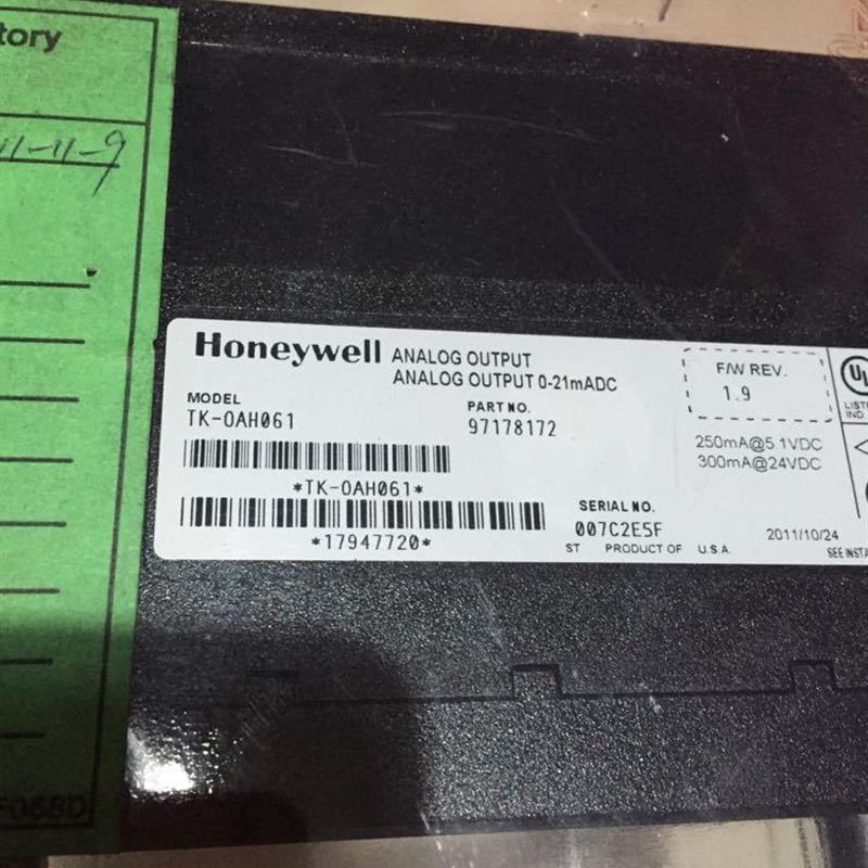TK-OAH061 0AH061 TC-RPFS01  HONEYWELL 全新原装现货