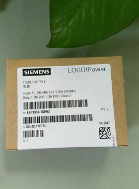 电源LOGO! 6EP1331-1SH01/1SH02/1SH03 6EP1332-1SH42/1SH43